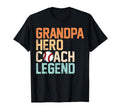 Grandpa Hero Coach Legend Funny T-Shirt - Custom Art Print Men Women - T-Shirt, Sweatshirt, Hoodie