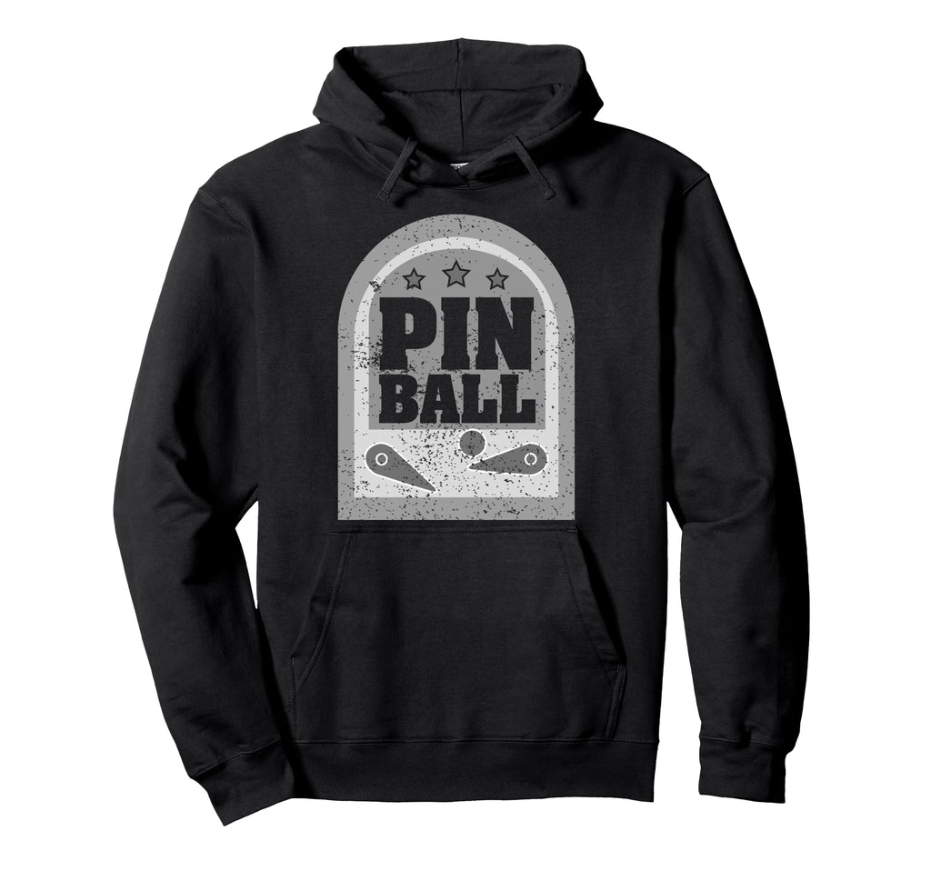Pinball Funny Pinballer Machine Hoodie - Novelty Apparel for Adults - T-Shirt, Sweatshirt, Hoodie