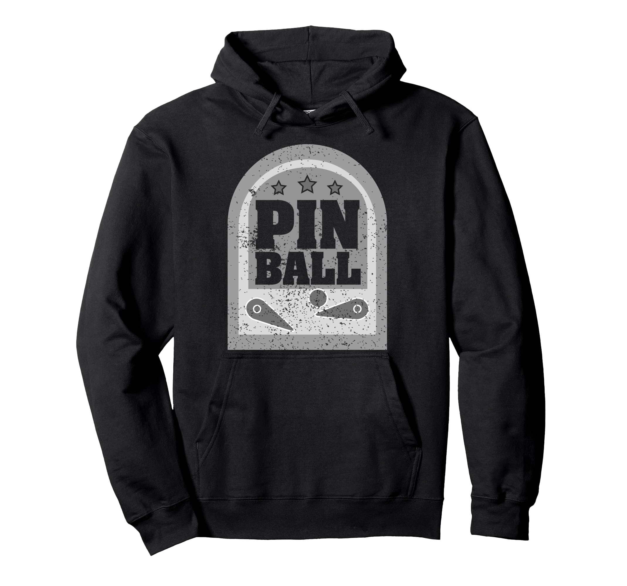 Pinball Funny Pinballer Machine Hoodie - Novelty Apparel for Adults - T-Shirt, Sweatshirt, Hoodie