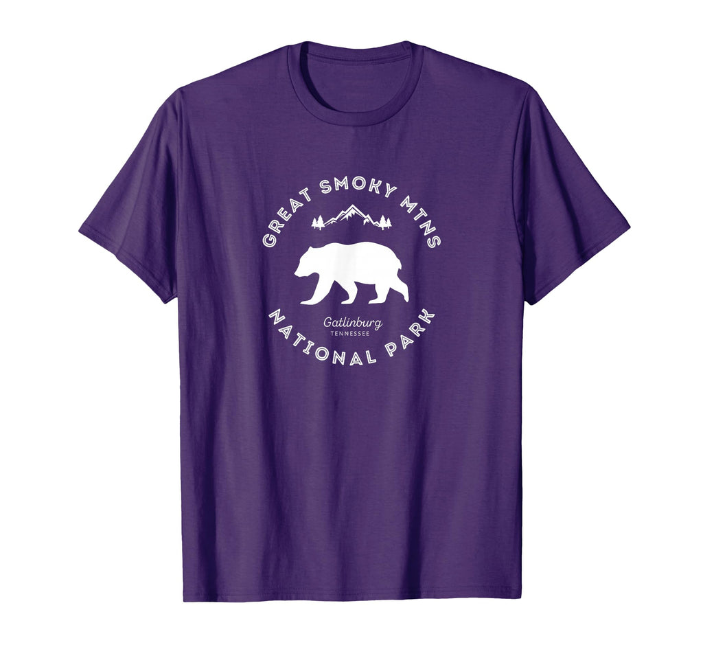 Gatlinburg Tn Bear Great Smoky T-Shirt - Fun Novelty Design for Adults - T-Shirt, Sweatshirt, Hoodie
