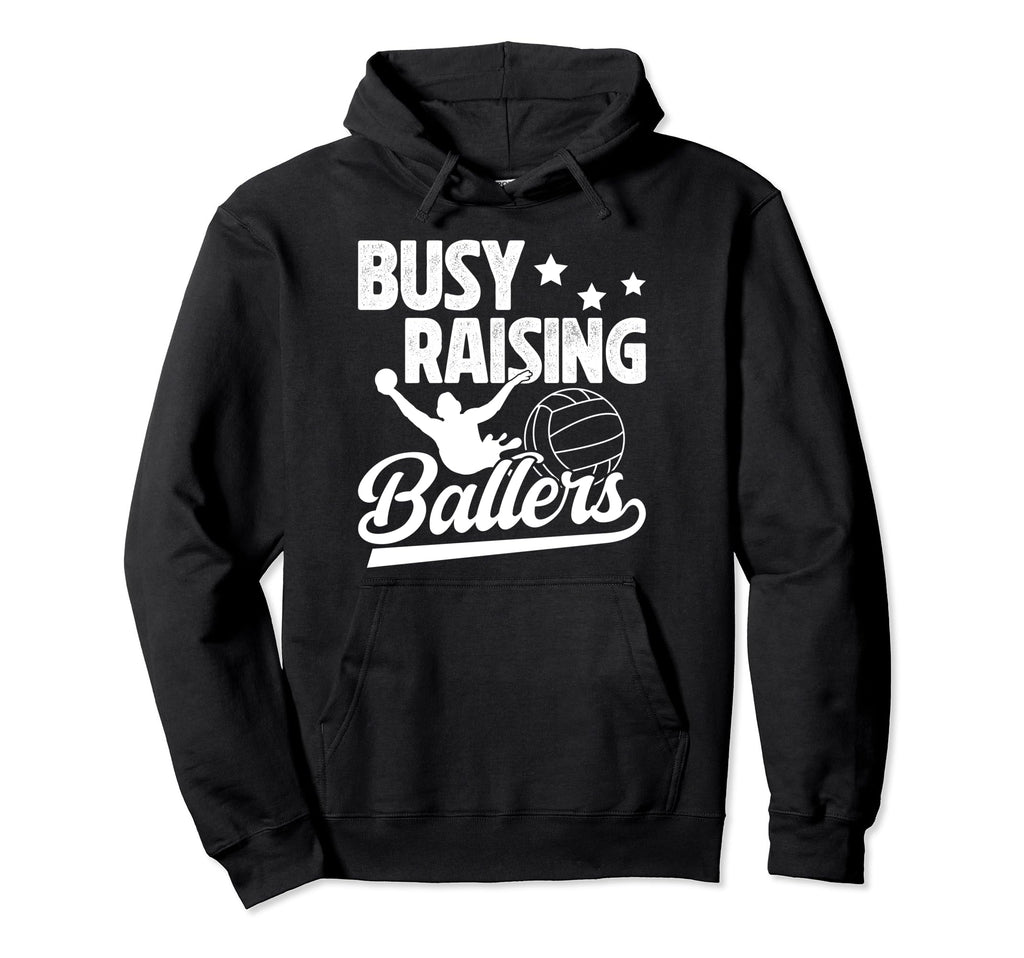 Raising Ballers Water Polo Dad Water Polo Hoodie - Custom Art Print Unisex - T-Shirt, Sweatshirt, Hoodie