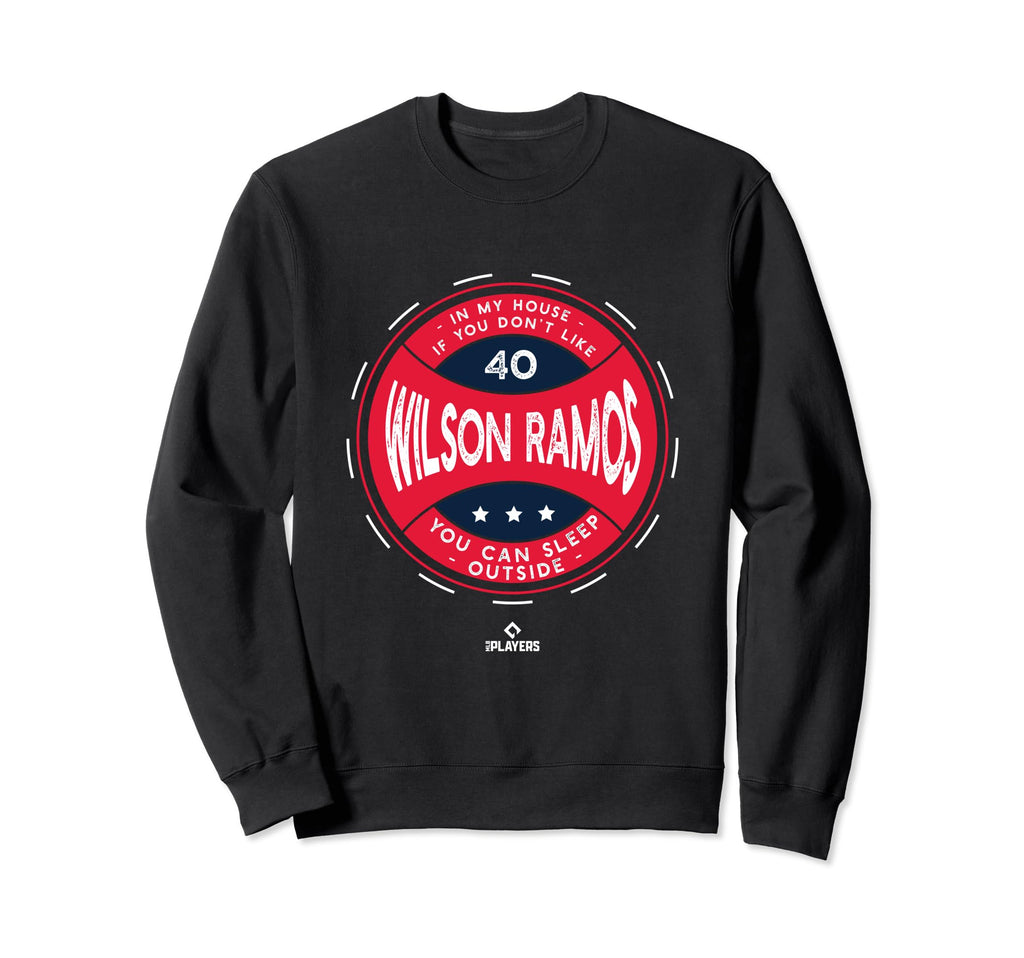 My House Wilson Ramos Mlbpa Cleveland Sweatshirt - Minimalist Print Unisex - T-Shirt, Sweatshirt, Hoodie