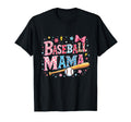 Baseball Mama Supporting Mommy Mothers T-Shirt - Streetwear Style Unisex - T-Shirt, Sweatshirt, Hoodie