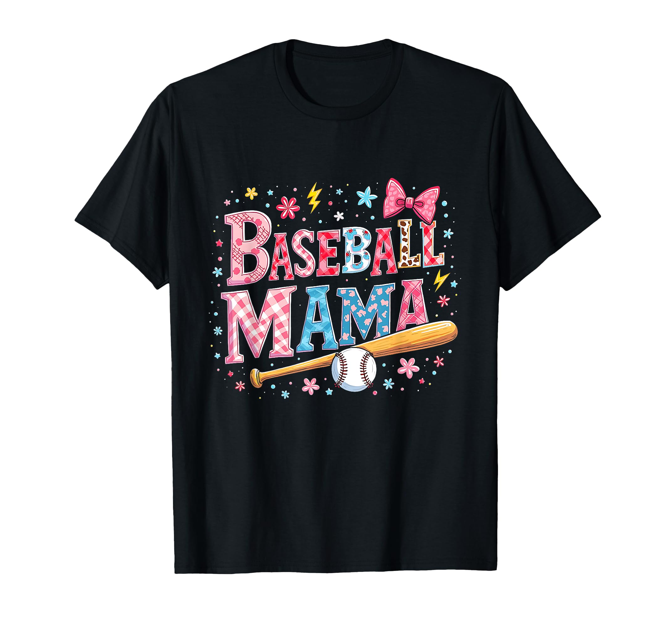 Baseball Mama Supporting Mommy Mothers T-Shirt - Streetwear Style Unisex - T-Shirt, Sweatshirt, Hoodie