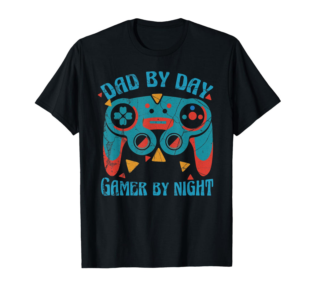 Dad Day Gamer Night Video Games T-Shirt - Aesthetic Graphic for Adults - T-Shirt, Sweatshirt, Hoodie