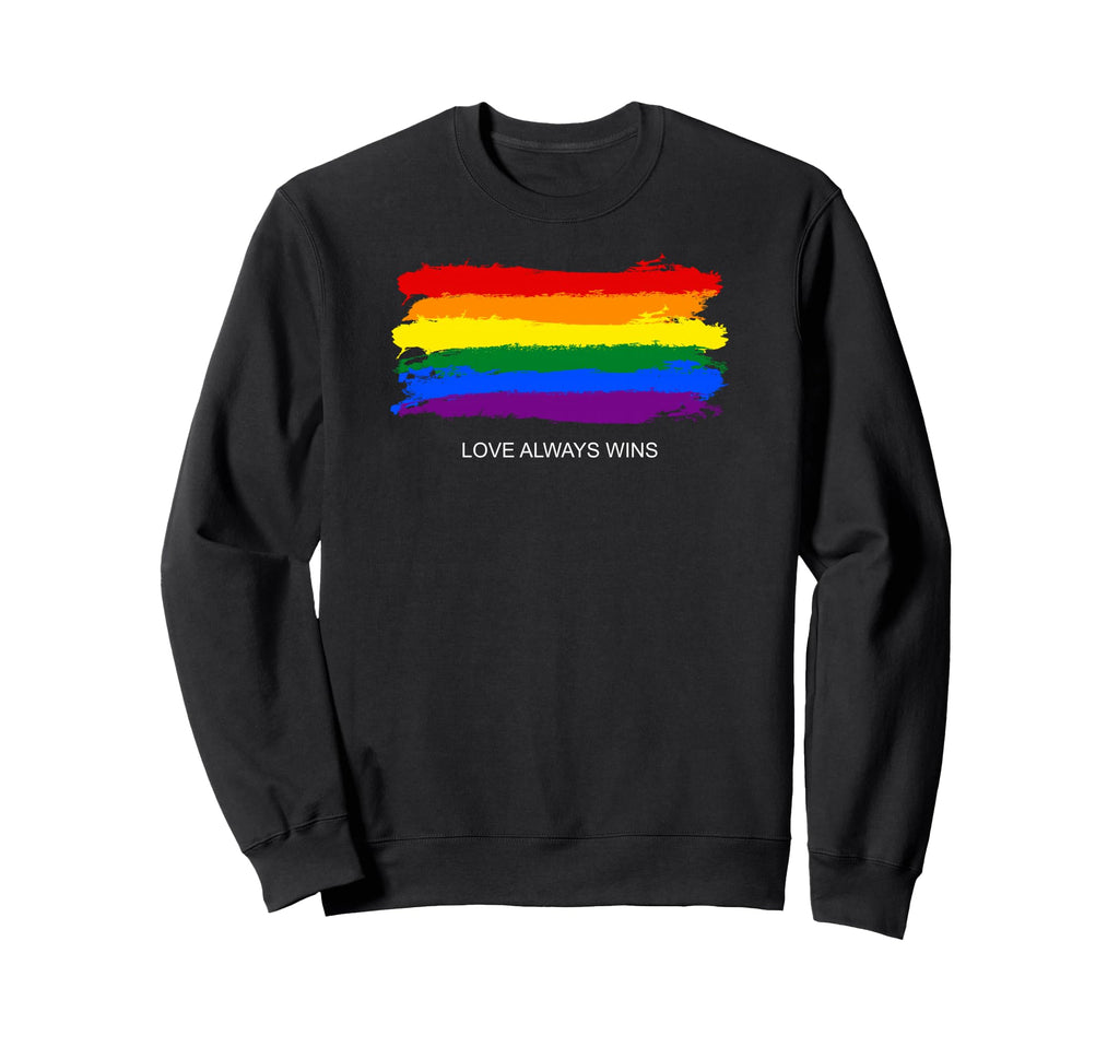 Gay Pride Rainbow Equality Love Sweatshirt - Streetwear Style Men Women - T-Shirt, Sweatshirt, Hoodie