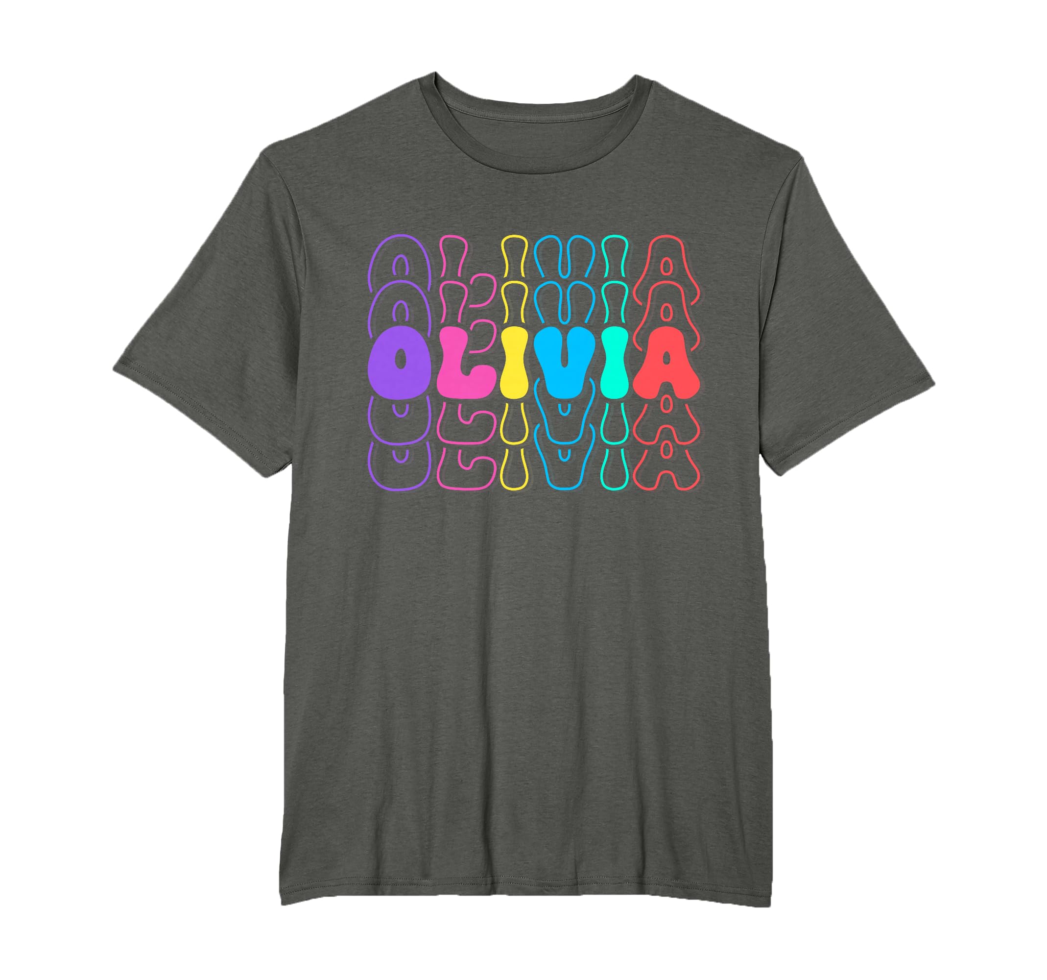 Olivia Wordmark T-Shirt - Fun Novelty Design Unisex - T-Shirt, Sweatshirt, Hoodie