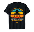Cicada Invasion 2021 I Survived T-Shirt - Casual Everyday Wear Men Women - T-Shirt, Sweatshirt, Hoodie