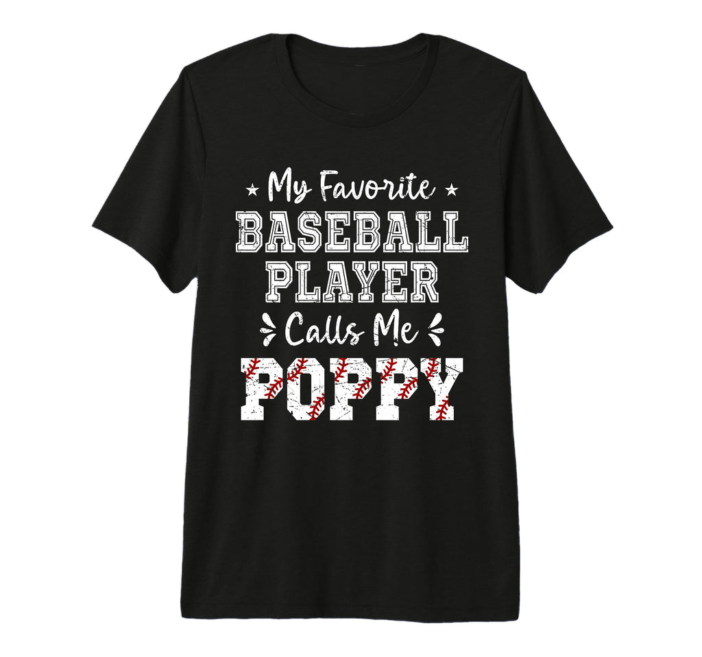 Baseball Poppy My Favorite Baseball T-Shirt - Aesthetic Graphic Unisex - T-Shirt, Sweatshirt, Hoodie