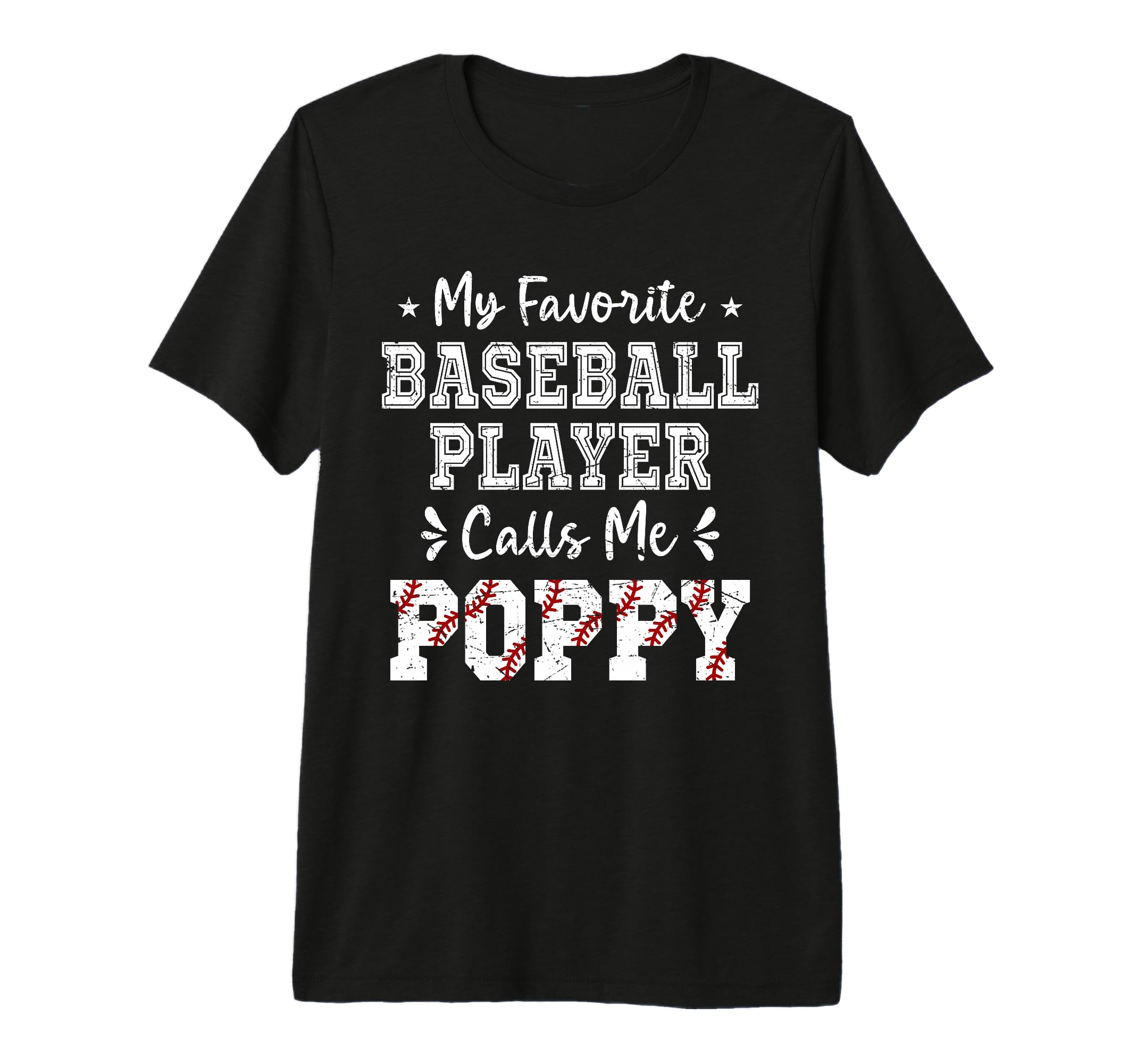 Baseball Poppy My Favorite Baseball T-Shirt - Aesthetic Graphic Unisex - T-Shirt, Sweatshirt, Hoodie