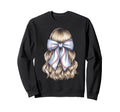 Baseball Coquette Bow Baseball Mom Sweatshirt - Minimalist Print Unisex - T-Shirt, Sweatshirt, Hoodie