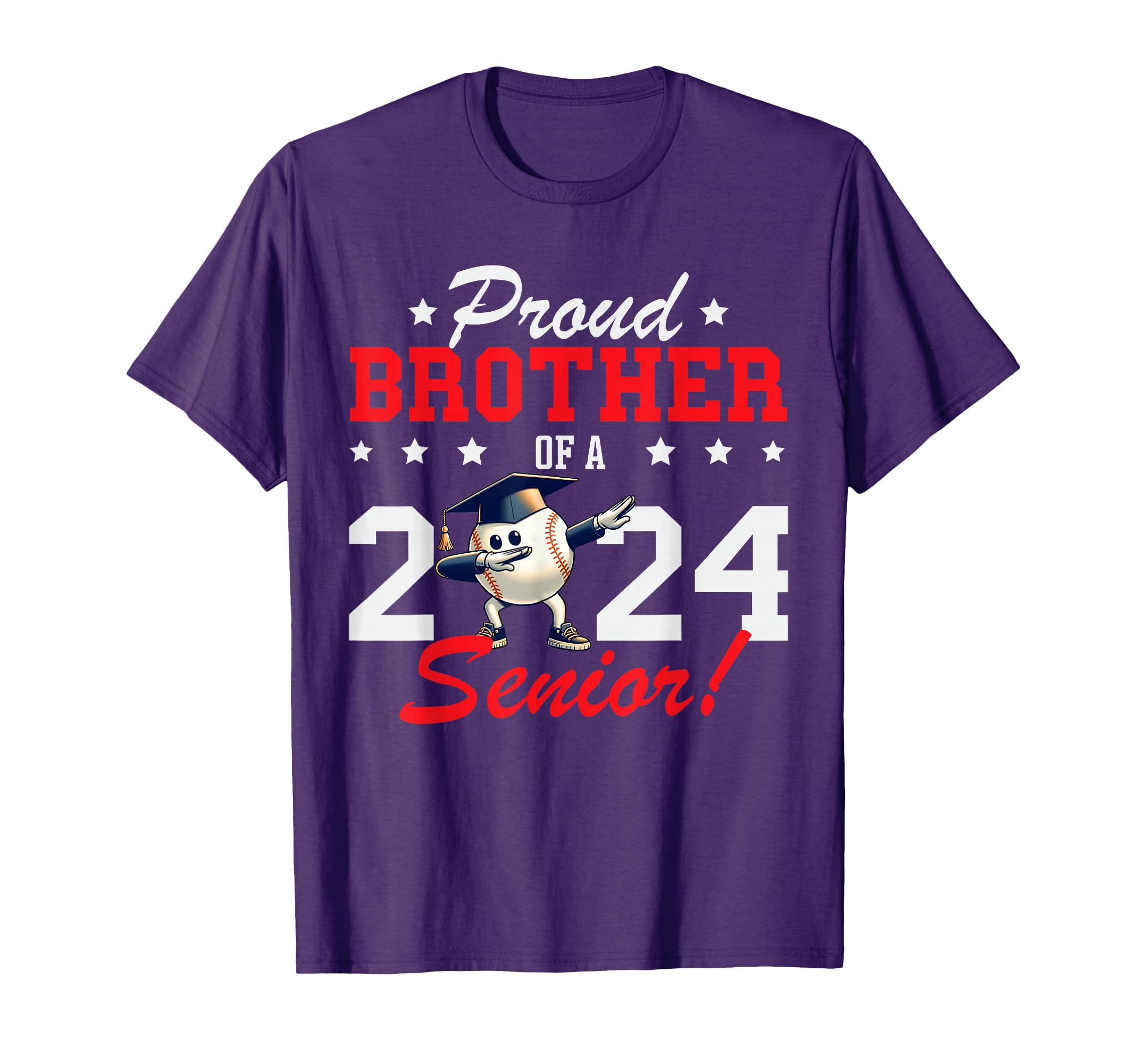 Graduation Proud Brother 2024 Senior T-Shirt - Trendy Graphic Men Women - T-Shirt, Sweatshirt, Hoodie