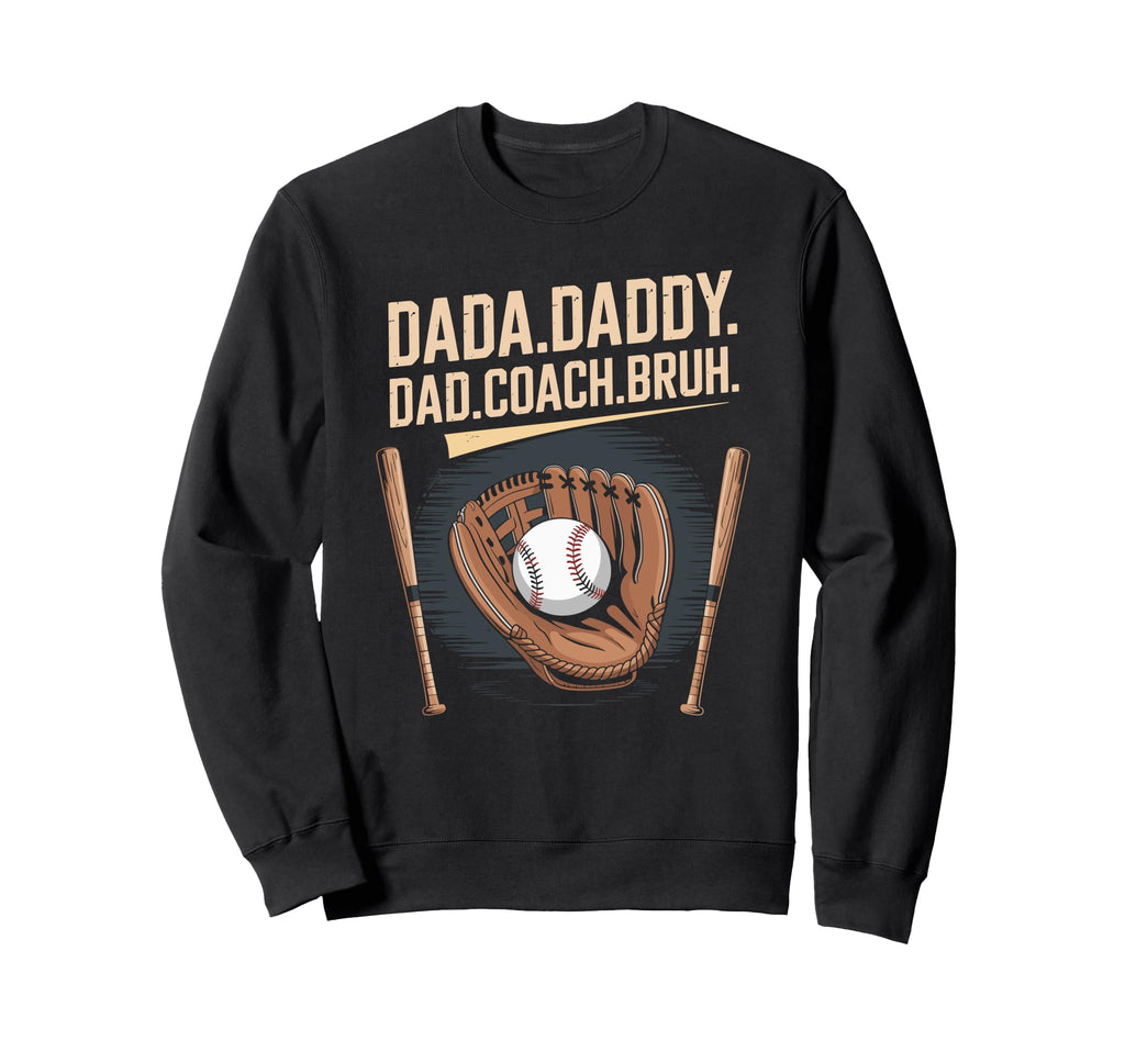 Coach And Team Baseball Player Sweatshirt - Casual Everyday Wear Unisex - T-Shirt, Sweatshirt, Hoodie