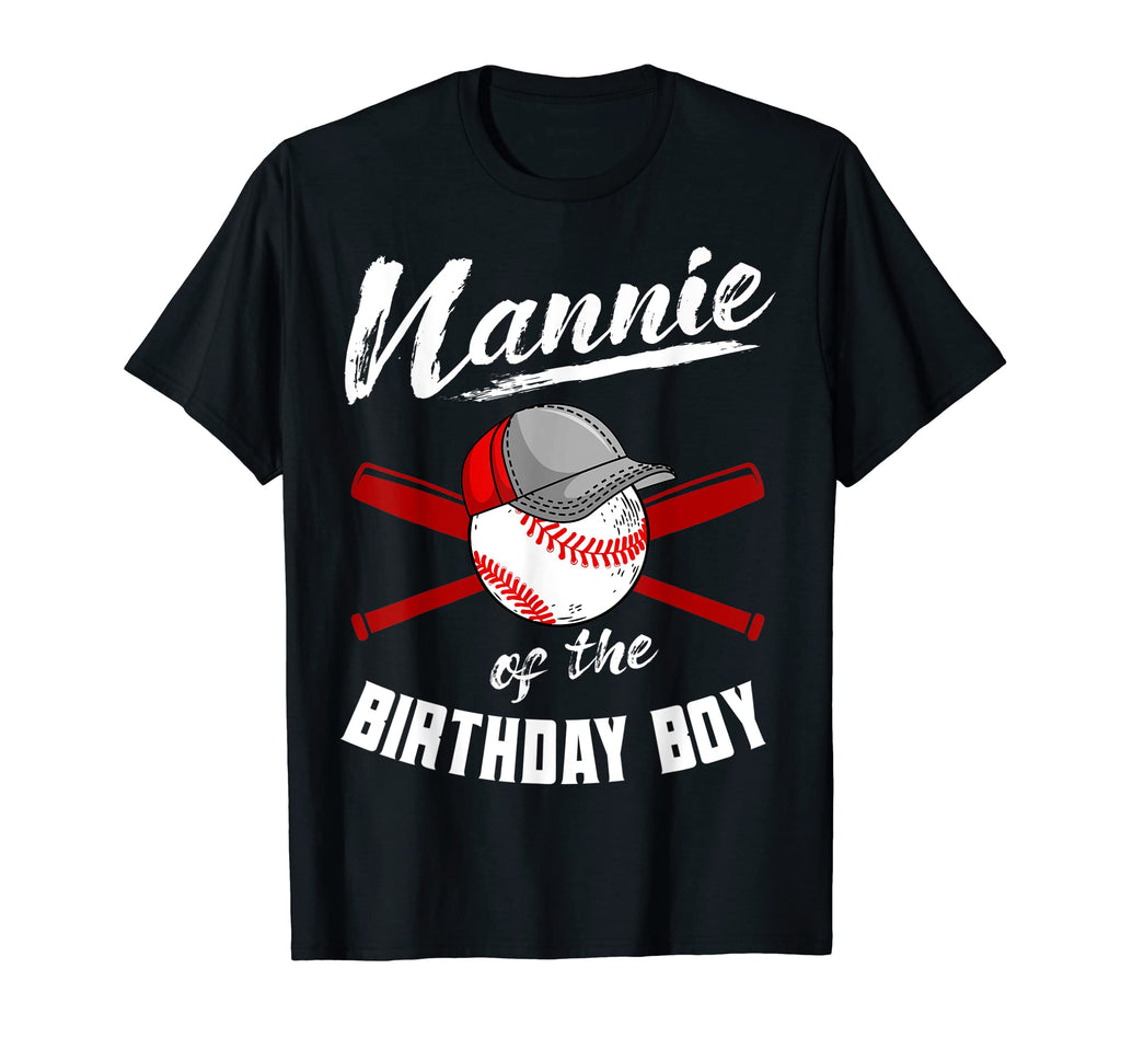 Nannie Birthday Baseball Bday Party T-Shirt - Unique Graphic Men Women - T-Shirt, Sweatshirt, Hoodie