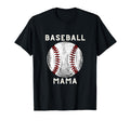 Awesome Baseball Mama Sports Lover Baseball T-Shirt - Graphic Print Unisex - T-Shirt, Sweatshirt, Hoodie