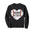 Mom Both Softball Baseball Mama Moms Sweatshirt - Trendy Graphic Men Women - T-Shirt, Sweatshirt, Hoodie