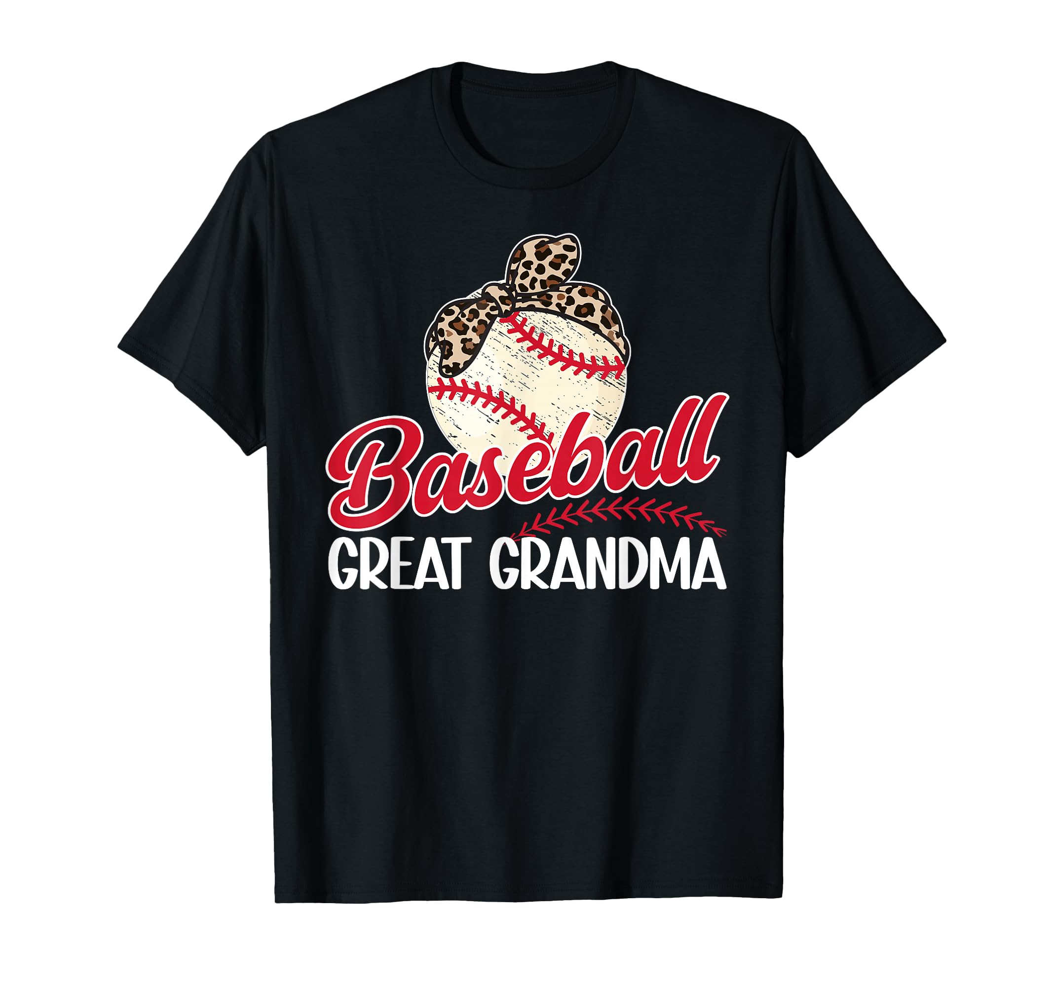 Baseball Great Grandma Baseball Player T-Shirt - Trendy Graphic for Adults - T-Shirt, Sweatshirt, Hoodie