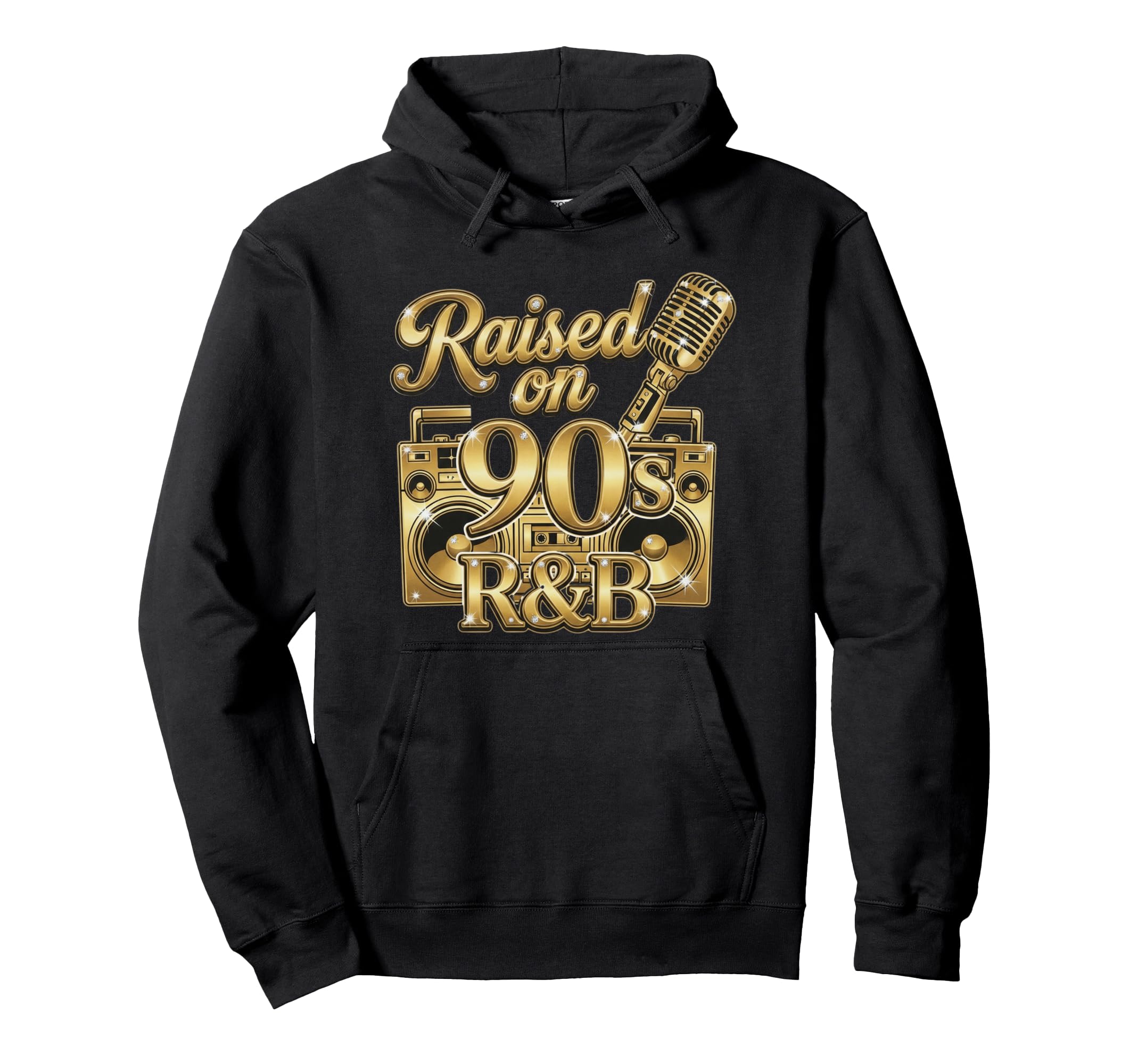 Raised 90S R B Cassette Throwback Old Hoodie - Unique Graphic for Adults - T-Shirt, Sweatshirt, Hoodie