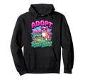 Adopt Dont Shop Dog Animal Rescue Hoodie - Minimalist Print Men Women - T-Shirt, Sweatshirt, Hoodie