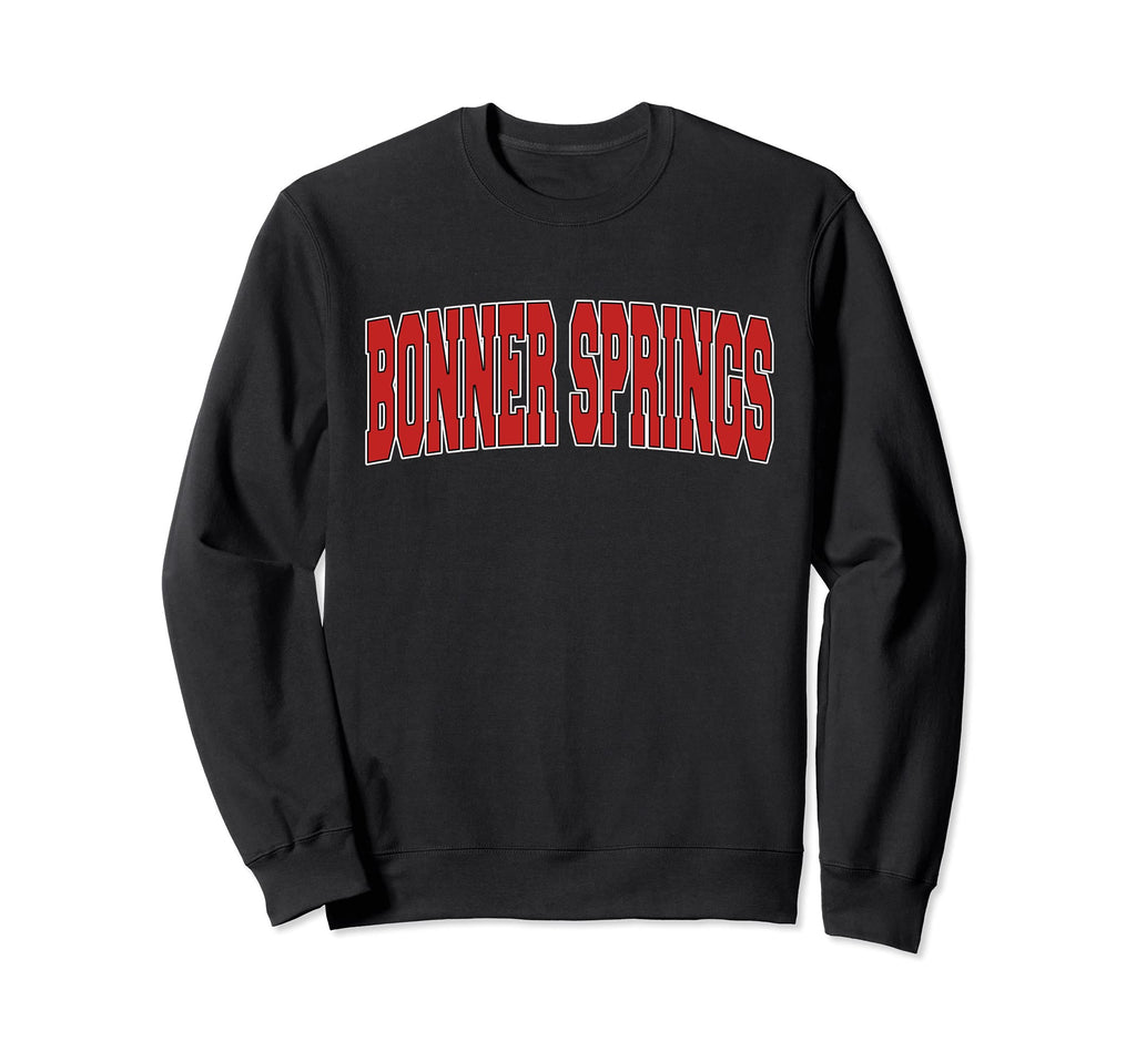 Bonner Springs Ks Kansas Varsity Sweatshirt - Fun Novelty Design Unisex - T-Shirt, Sweatshirt, Hoodie