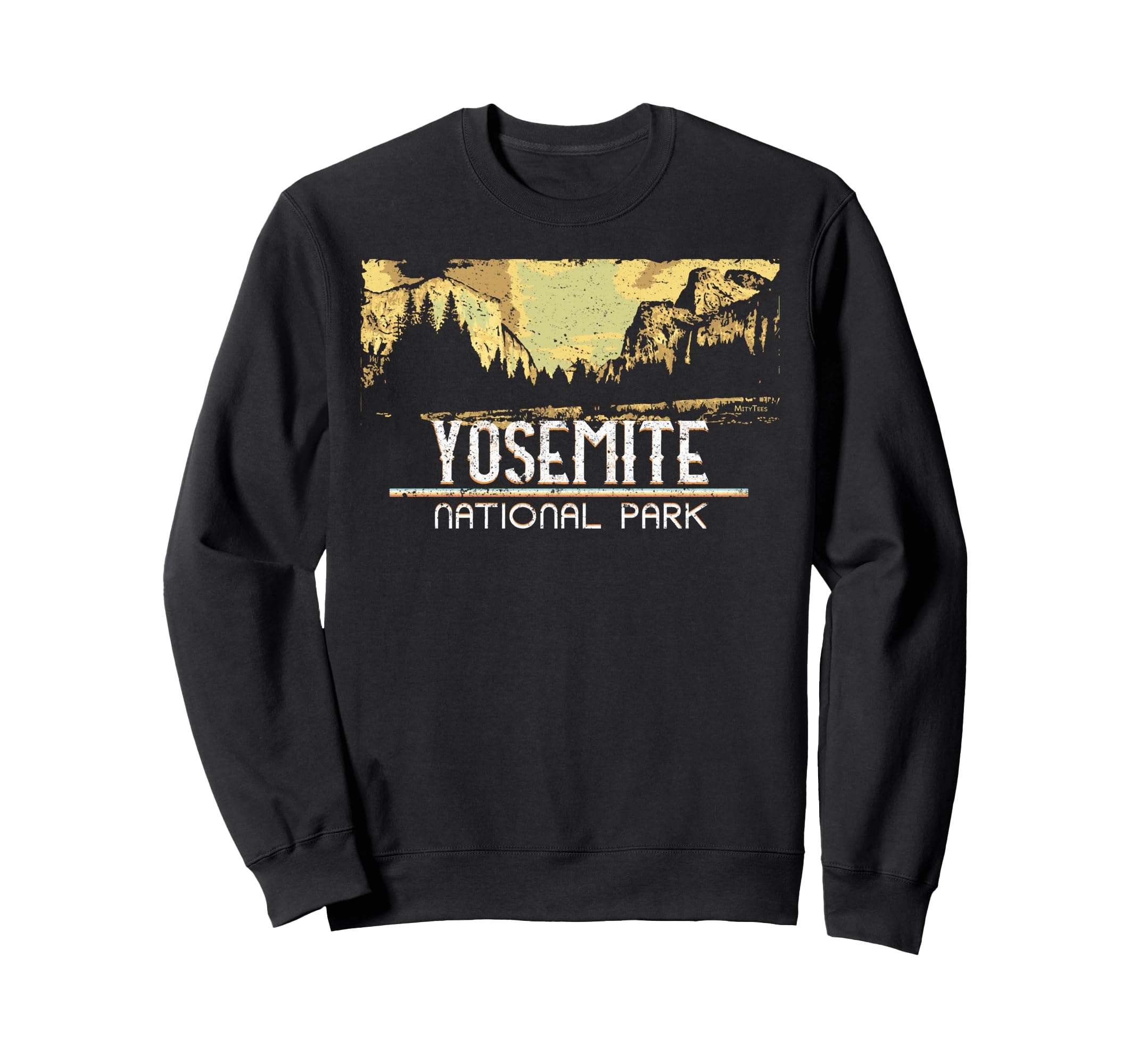 Postcard National Park Yosemite Sweatshirt - Unique Graphic for Adults - T-Shirt, Sweatshirt, Hoodie