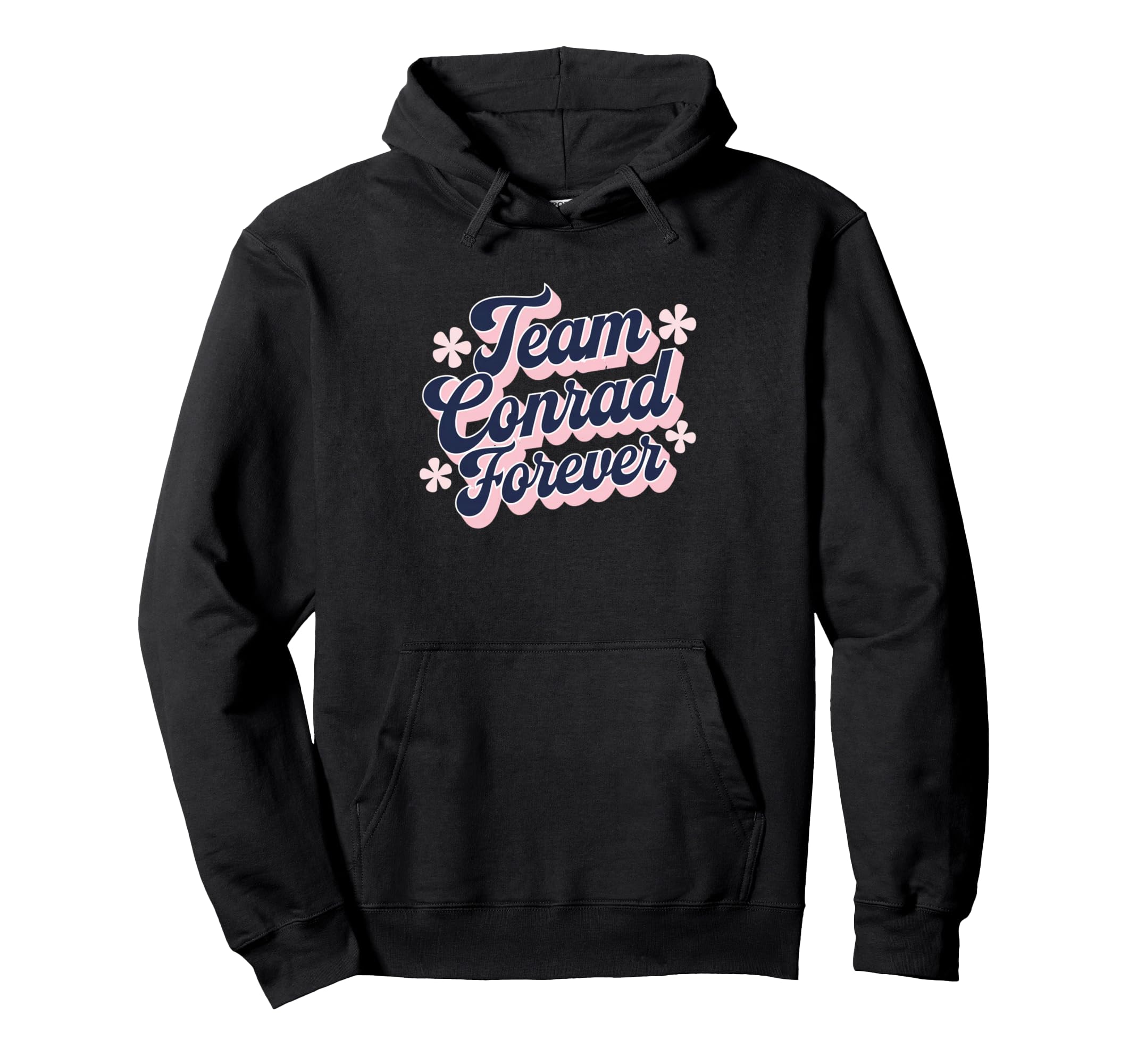 Groovy Flower Power Vibe Team Conrad Hoodie - Novelty Apparel Men Women - T-Shirt, Sweatshirt, Hoodie
