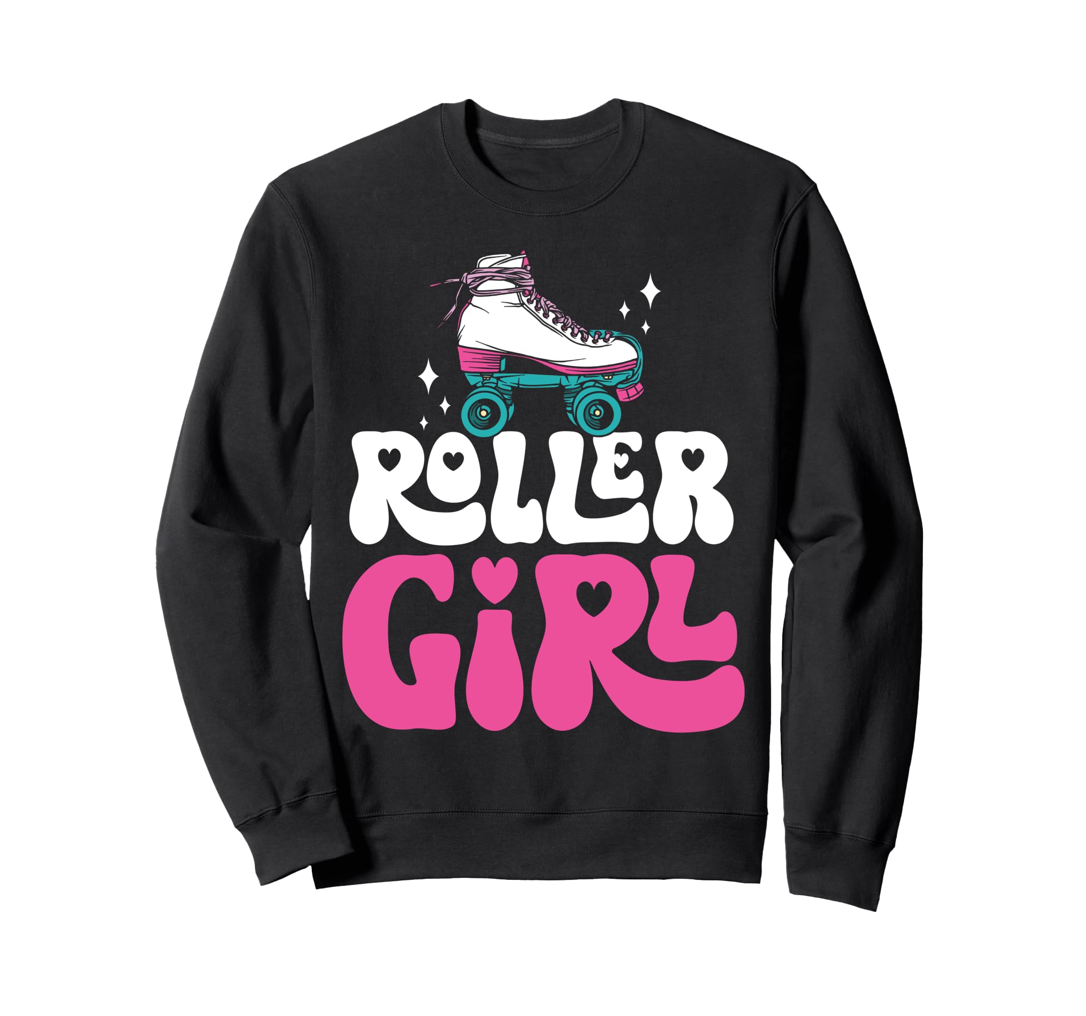 Roller Skating Skate 1970S Roller Sweatshirt - Novelty Apparel Unisex - T-Shirt, Sweatshirt, Hoodie