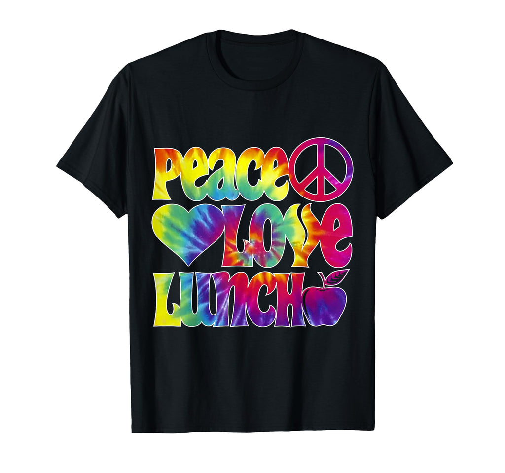 Lunch Lady Peace Love T-Shirt - Streetwear Style Men Women - T-Shirt, Sweatshirt, Hoodie