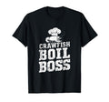 Crawfish Boil Boss Distressed T-Shirt - Custom Art Print Unisex - T-Shirt, Sweatshirt, Hoodie