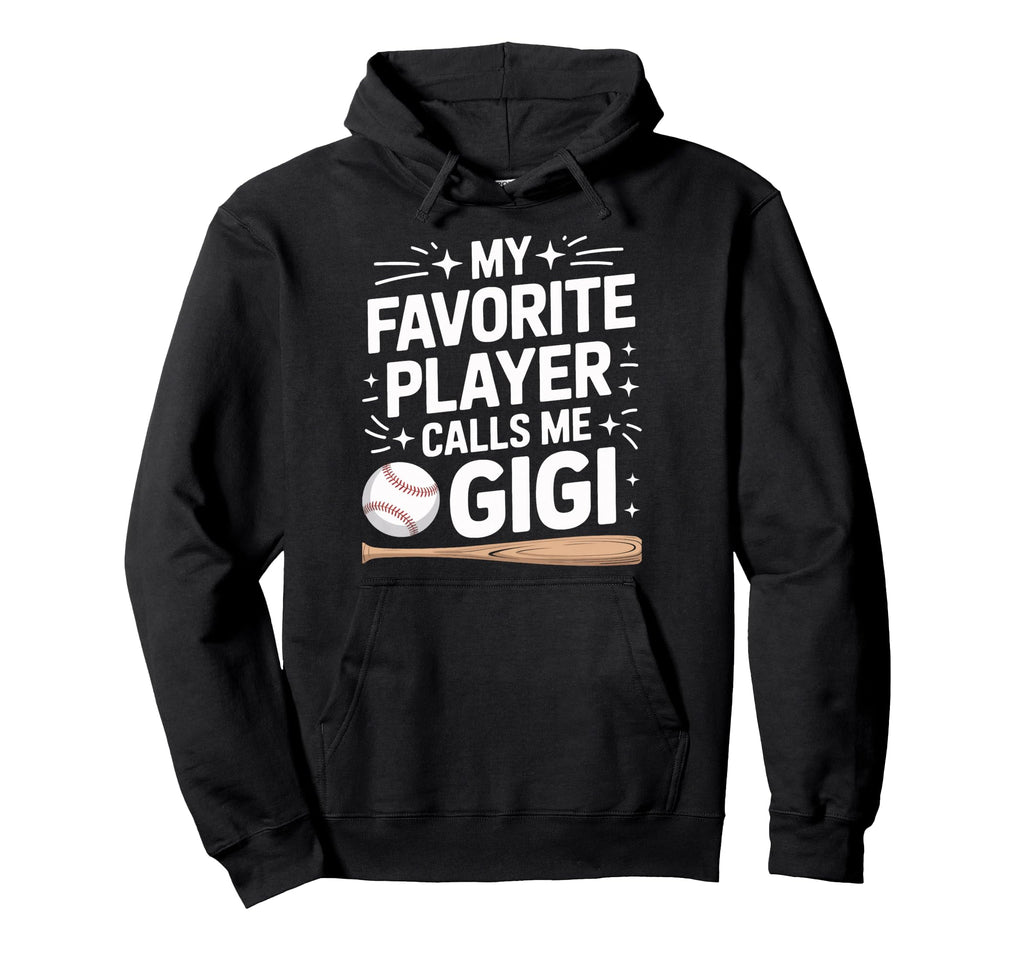 Baseball Grandma My Favorite Player Hoodie - Streetwear Style Men Women - T-Shirt, Sweatshirt, Hoodie
