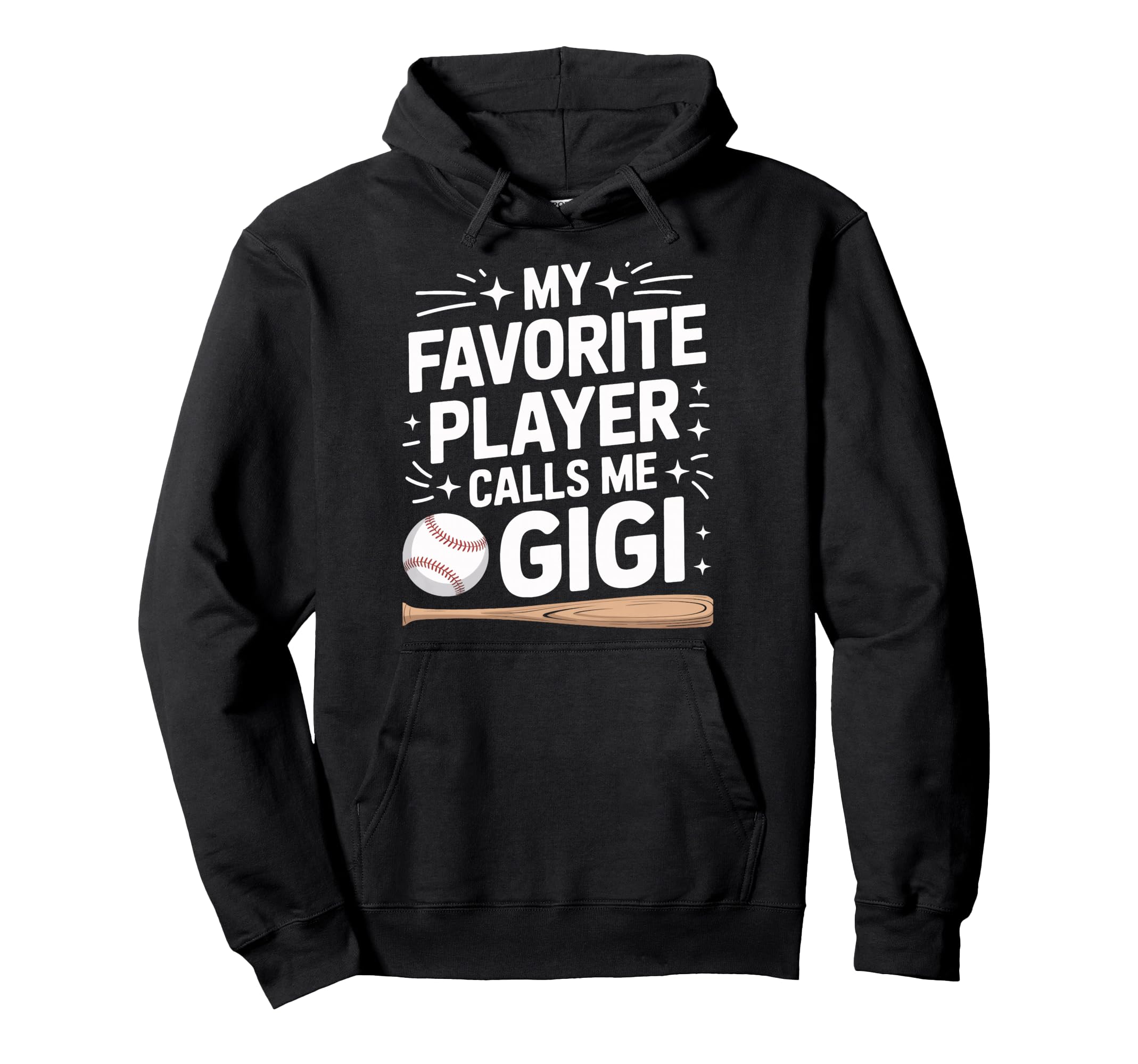 Baseball Grandma My Favorite Player Hoodie - Streetwear Style Men Women - T-Shirt, Sweatshirt, Hoodie