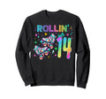 Roller Skates Birthday Outfit Sweatshirt - Streetwear Style Unisex - T-Shirt, Sweatshirt, Hoodie