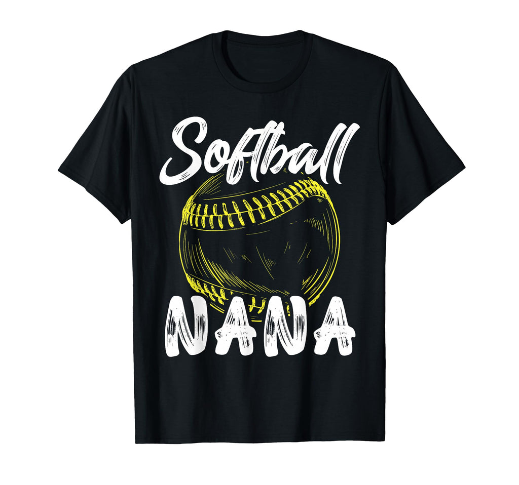 Softball Nana Family Matching Players T-Shirt - Unique Graphic Unisex - T-Shirt, Sweatshirt, Hoodie