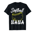 Softball Nana Family Matching Players T-Shirt - Unique Graphic Unisex - T-Shirt, Sweatshirt, Hoodie