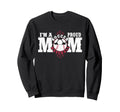Im Proud Soccer Baseball Mom Sweatshirt - Aesthetic Graphic for Adults - T-Shirt, Sweatshirt, Hoodie
