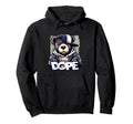 Dope Hip Hop Teddy Bear 90 Hip Hop Hoodie - Fun Novelty Design Men Women - T-Shirt, Sweatshirt, Hoodie