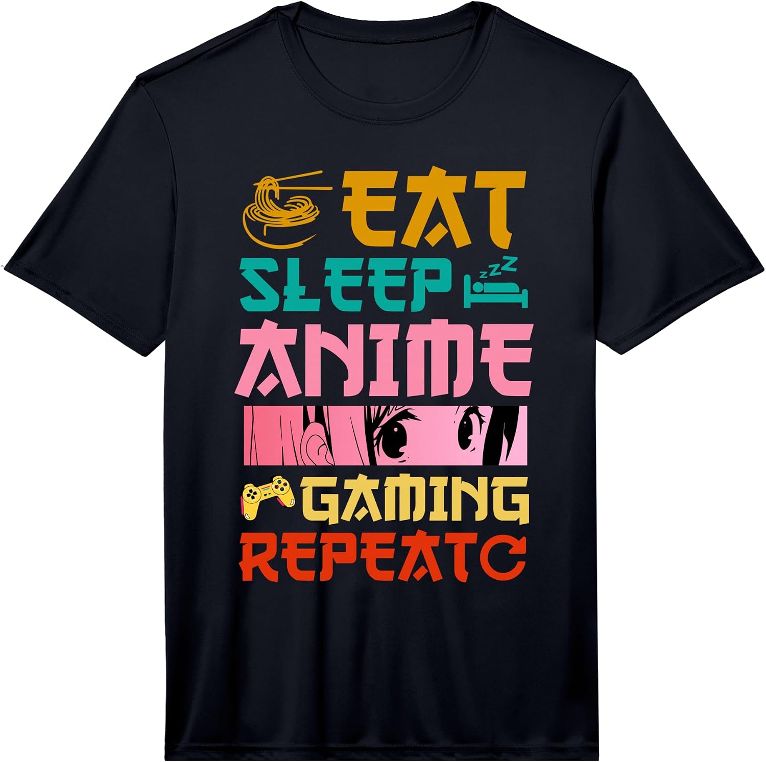 Kawaii Anime Merch Manga For Women Girls Kids - Adult & Kids T-Shirts, Sweatshirts & Hoodies apparel design preview 1