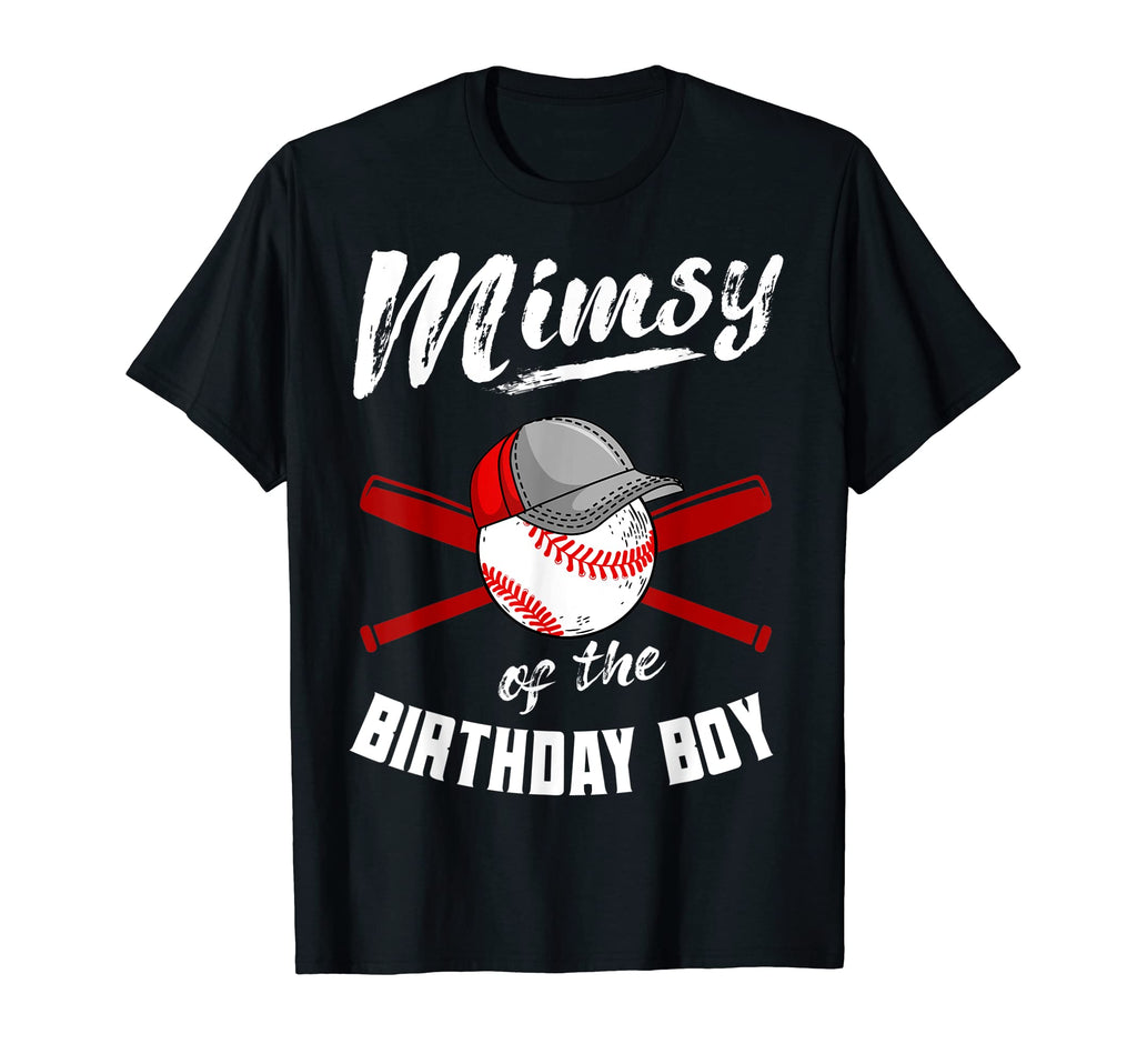 Mimsy Birthday Baseball Bday Party T-Shirt - Unique Graphic Men Women - T-Shirt, Sweatshirt, Hoodie