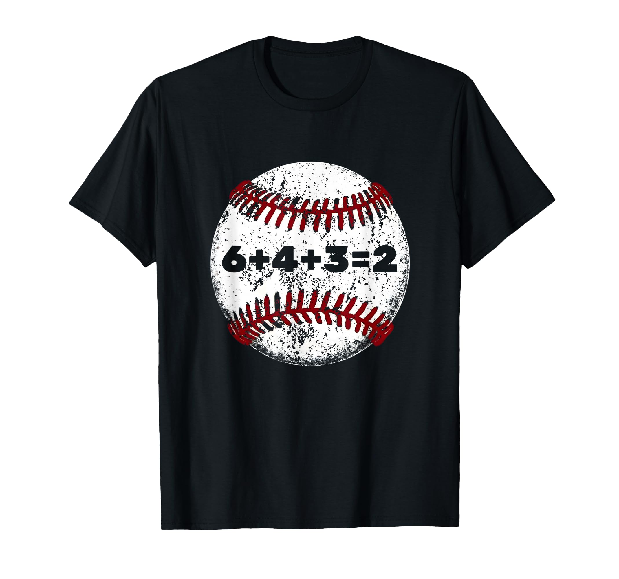 White Baseball Red Stitches Sport T-Shirt - Fun Novelty Design Men Women - T-Shirt, Sweatshirt, Hoodie