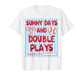 Coquette Bow Baseball Softball Sunny T-Shirt - Trendy Graphic Men Women - T-Shirt, Sweatshirt, Hoodie