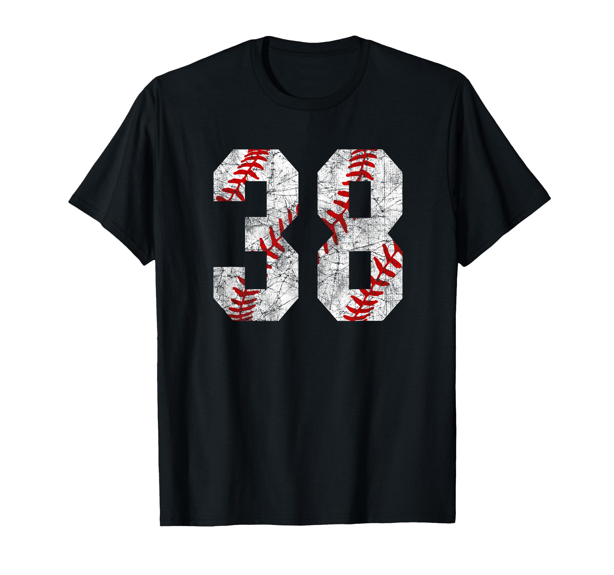 Baseball Mom 38 Jersey Baseball T-Shirt - Custom Art Print Men Women - T-Shirt, Sweatshirt, Hoodie