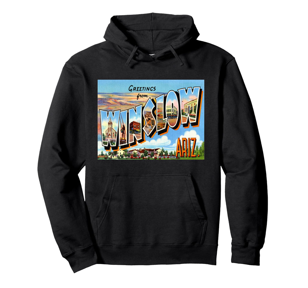 Winslow Arizona Az Us 66 Est 1926 Hoodie - Aesthetic Graphic Men Women - T-Shirt, Sweatshirt, Hoodie