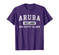 Varsity Aruba T-Shirt - Graphic Print for Adults - T-Shirt, Sweatshirt, Hoodie