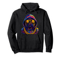 Hip Hop Dog Pug Old School 80S 90S Graffiti Hoodie - Unique Graphic Unisex - T-Shirt, Sweatshirt, Hoodie
