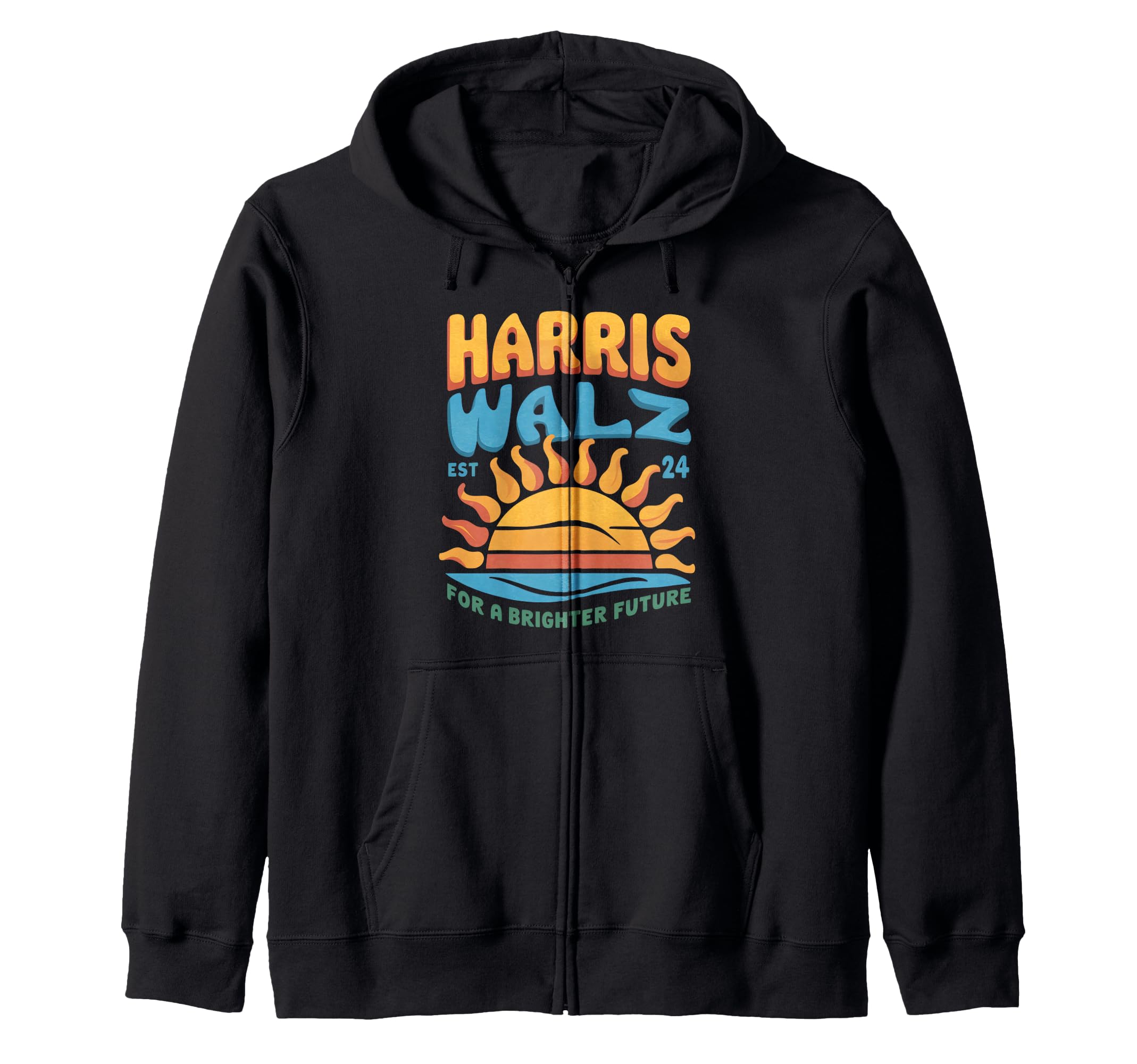 Harriz Walz 2024 President Election Hoodie - Custom Art Print for Adults - T-Shirt, Sweatshirt, Hoodie