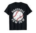 Baseball Paw Paw Grandpa Paw Paw T-Shirt - Graphic Print Men Women - T-Shirt, Sweatshirt, Hoodie