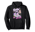 Rollin Into 8 Roller Skating 8Th Hoodie - Minimalist Print for Adults - T-Shirt, Sweatshirt, Hoodie