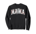 Checkered Baseball Mama Sports Mom Sweatshirt - Novelty Apparel Men Women - T-Shirt, Sweatshirt, Hoodie
