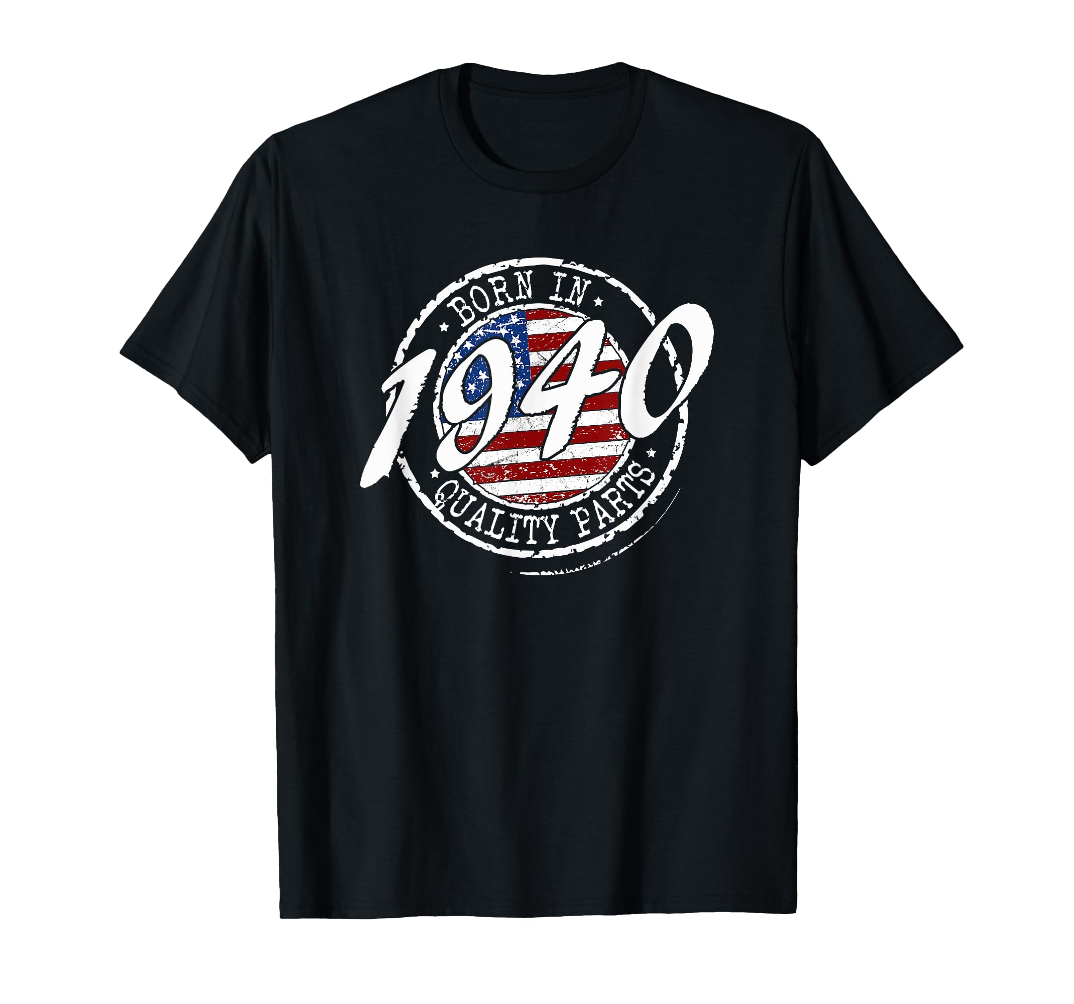 Born 1940 Birthday Flag Born 1940 T-Shirt - Graphic Print for Adults - T-Shirt, Sweatshirt, Hoodie
