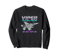 Viper Jet Fighter Y2K Aesthetic Sweatshirt - Casual Everyday Wear Unisex - T-Shirt, Sweatshirt, Hoodie